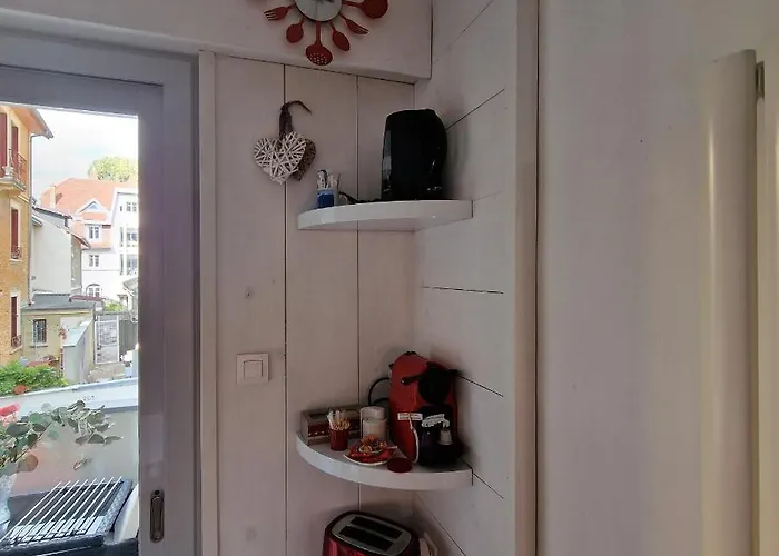 アパート Aix Centre Cosy Calme Garage Terrasse エクスレバン